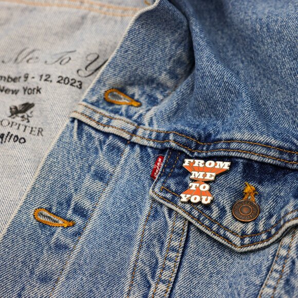Pharrell x JOOPITER: Nigo 'From Me to You' Levi's Jacket 19/100 - Picture 4 of 9